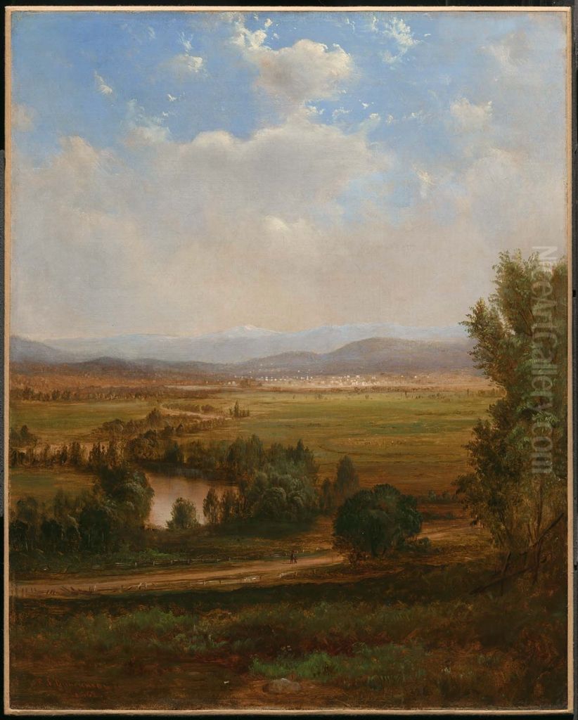 Lancaster, New Hampshire Oil Painting by Robert Seldon Duncanson