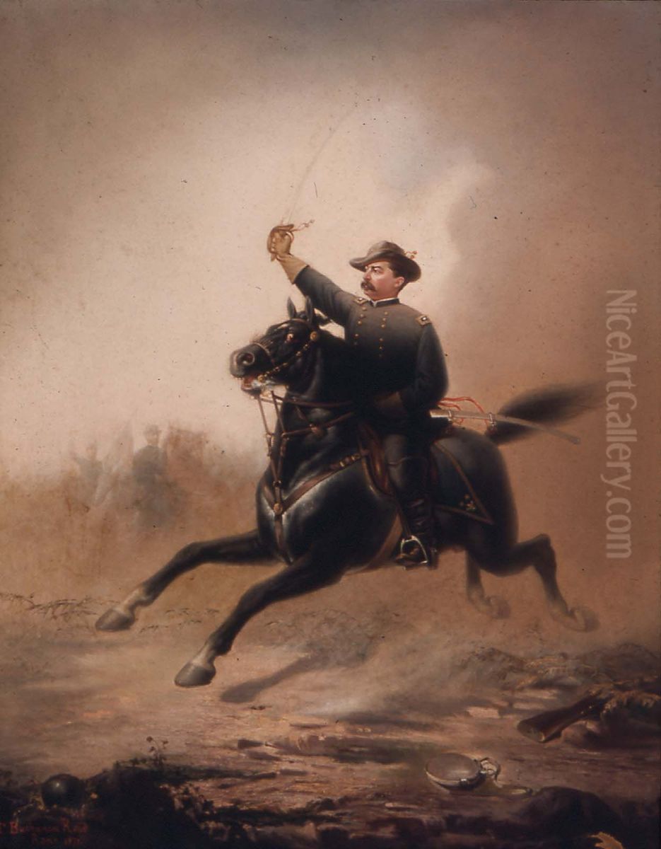 Sheridan's Ride Oil Painting by Thomas Buchanan Read