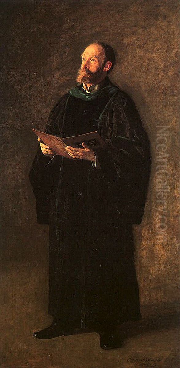 Dean's Roll Call Oil Painting by Thomas Cowperthwait Eakins