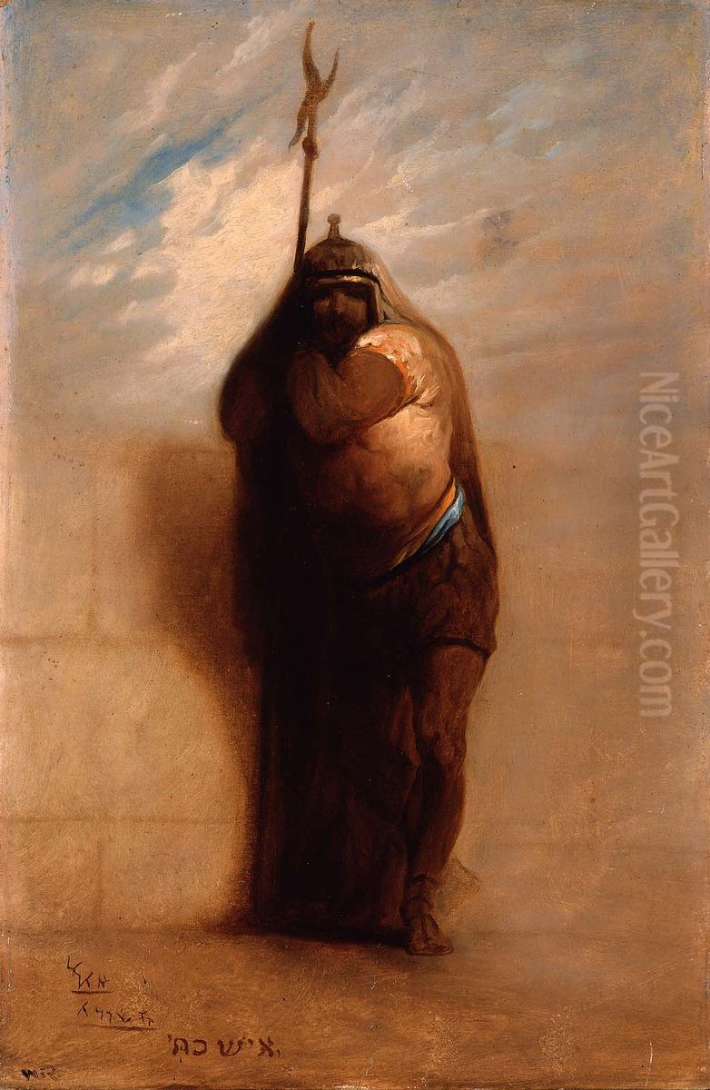 The Sentinel Oil Painting by William Rimmer