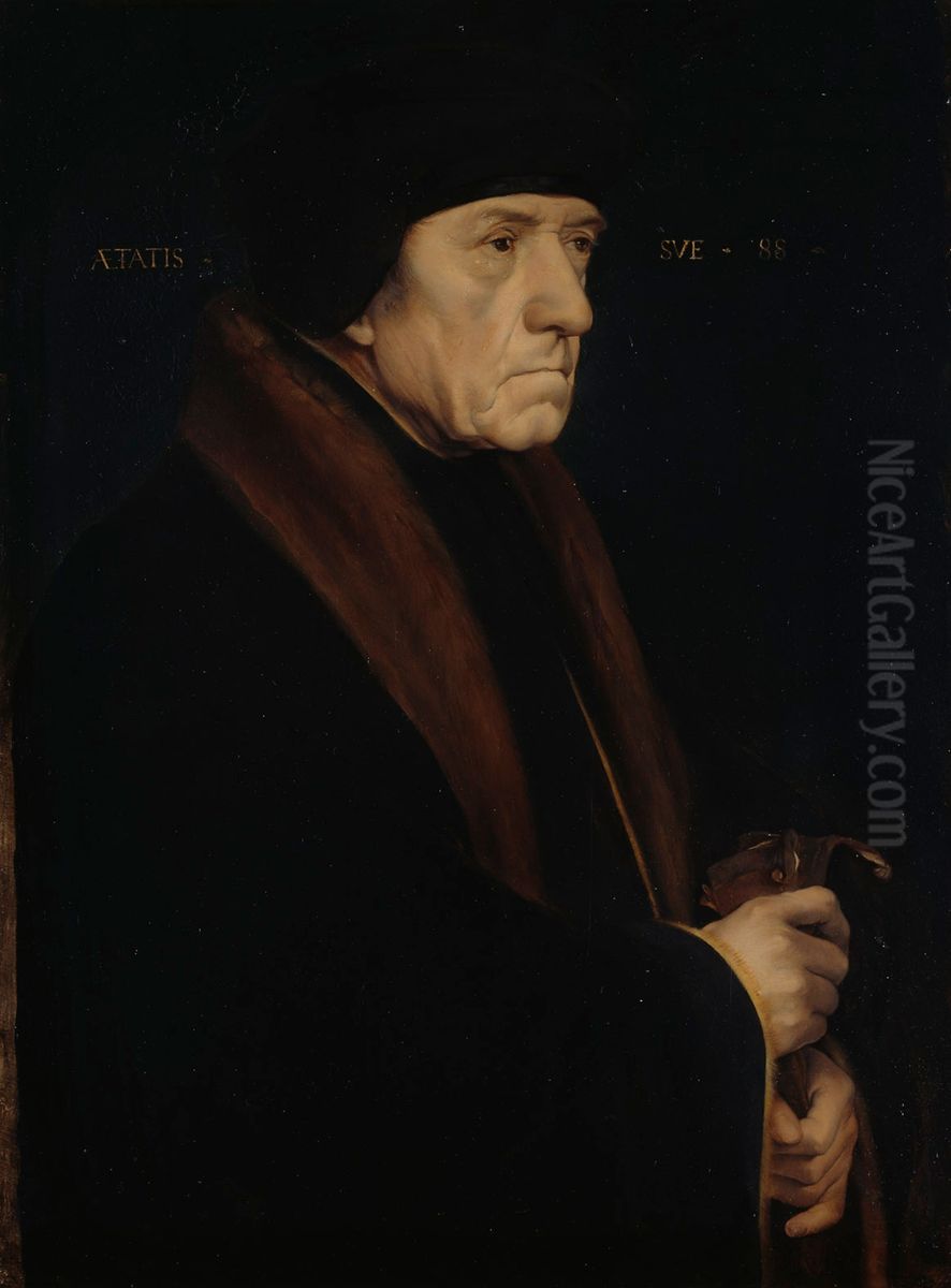 John Chambers, kopia efter Hans Holbein de yngre Oil Painting by Helene Schjerfbeck