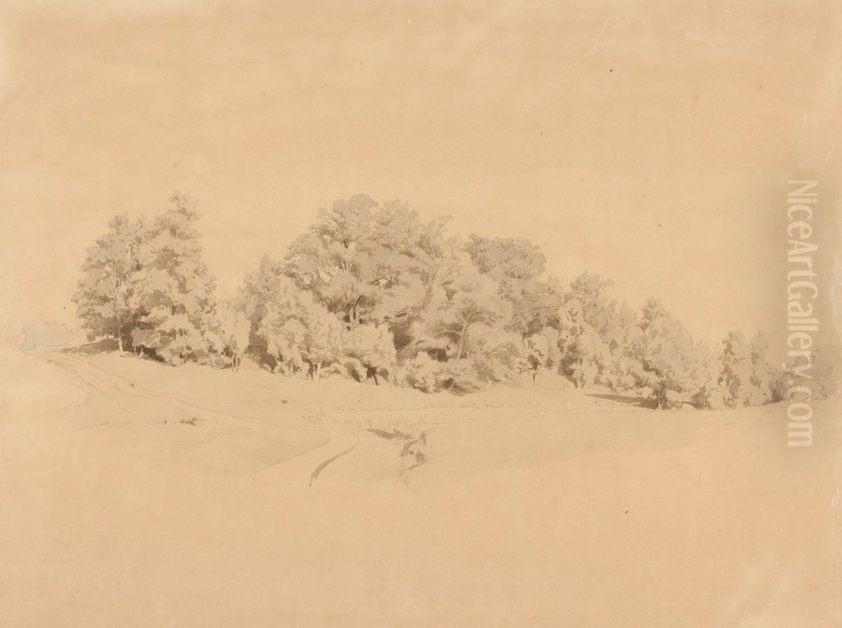 Landscape Oil Painting by Werner Holmberg