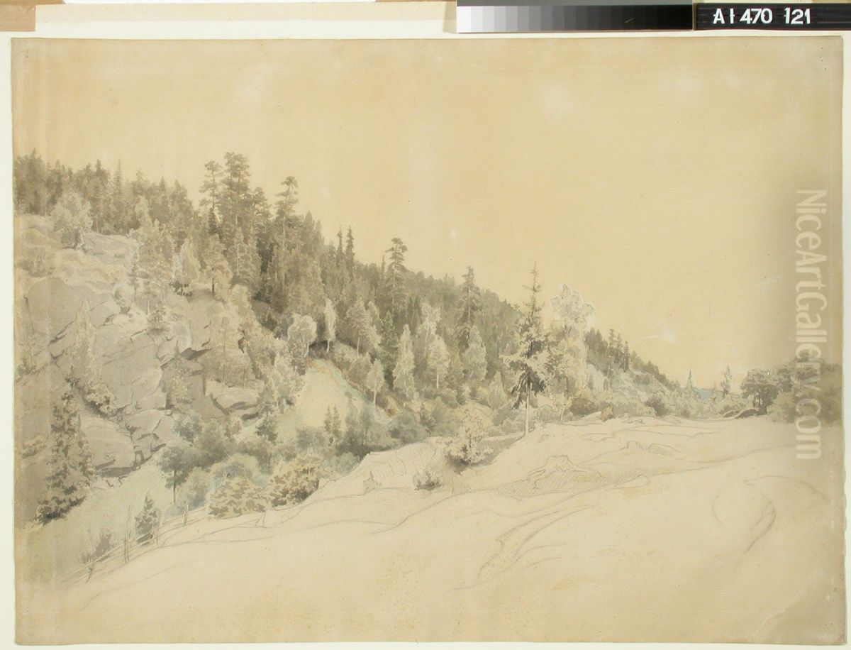 Landscape Oil Painting by Werner Holmberg