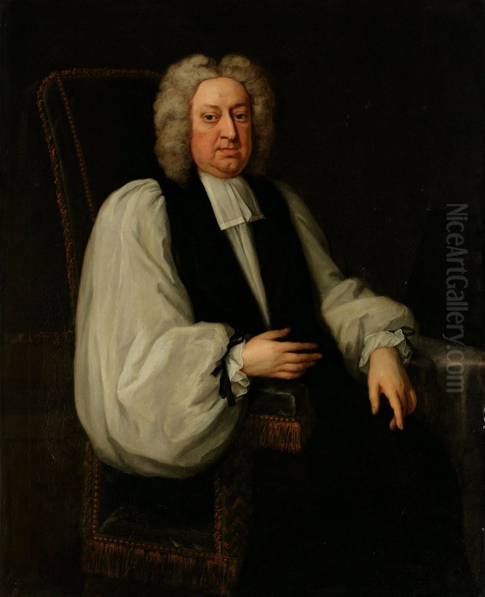 Portrait of Jonathan Swift Oil Painting by Michael Dahl