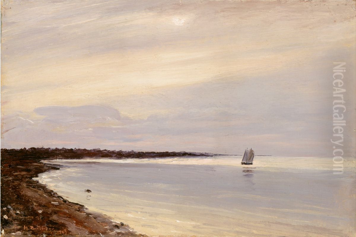 Havsbild Oil Painting by Nikolay Nikanorovich Dubovskoy