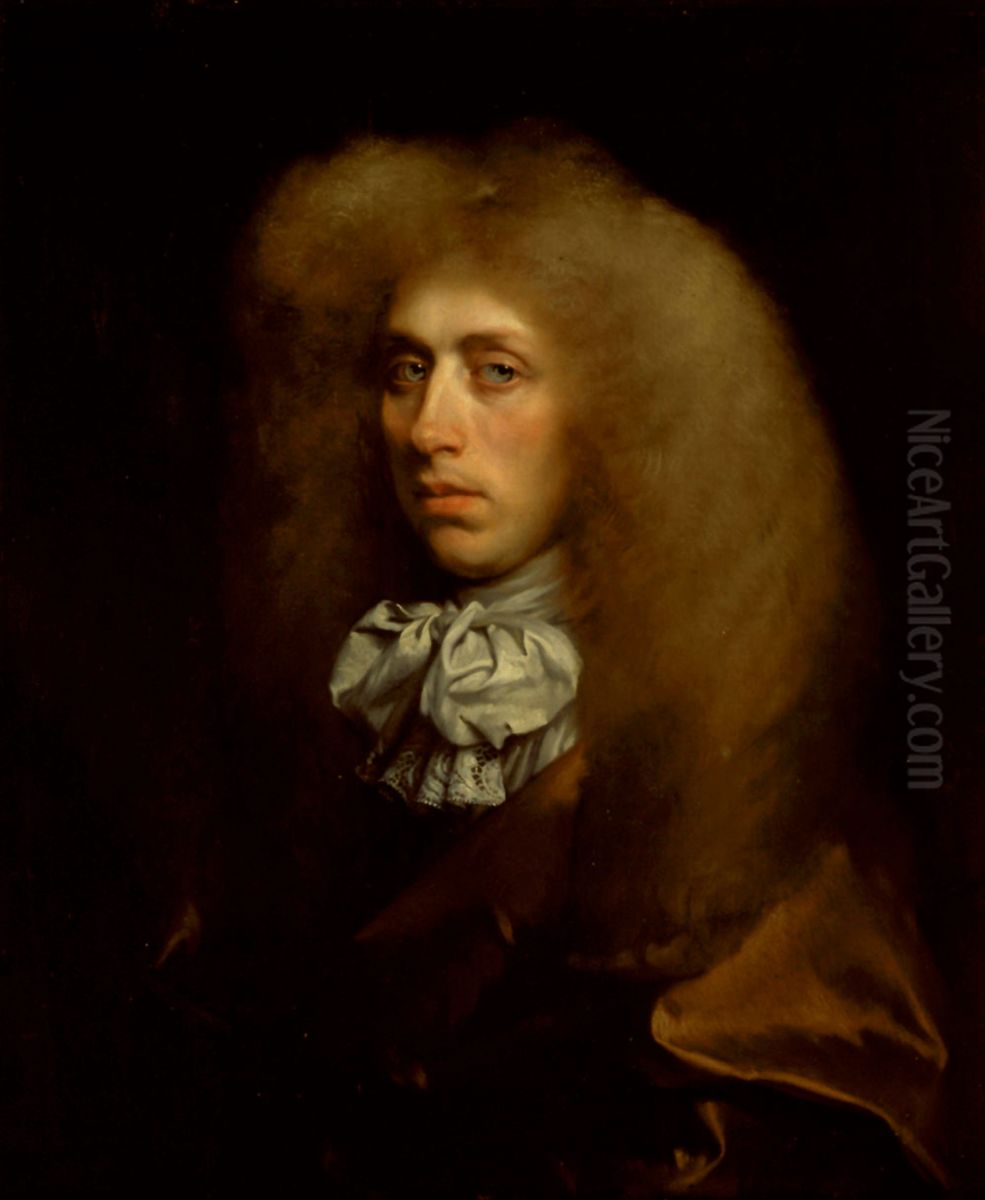 Portrait of a man Oil Painting by Jacob Ferdinand Voet