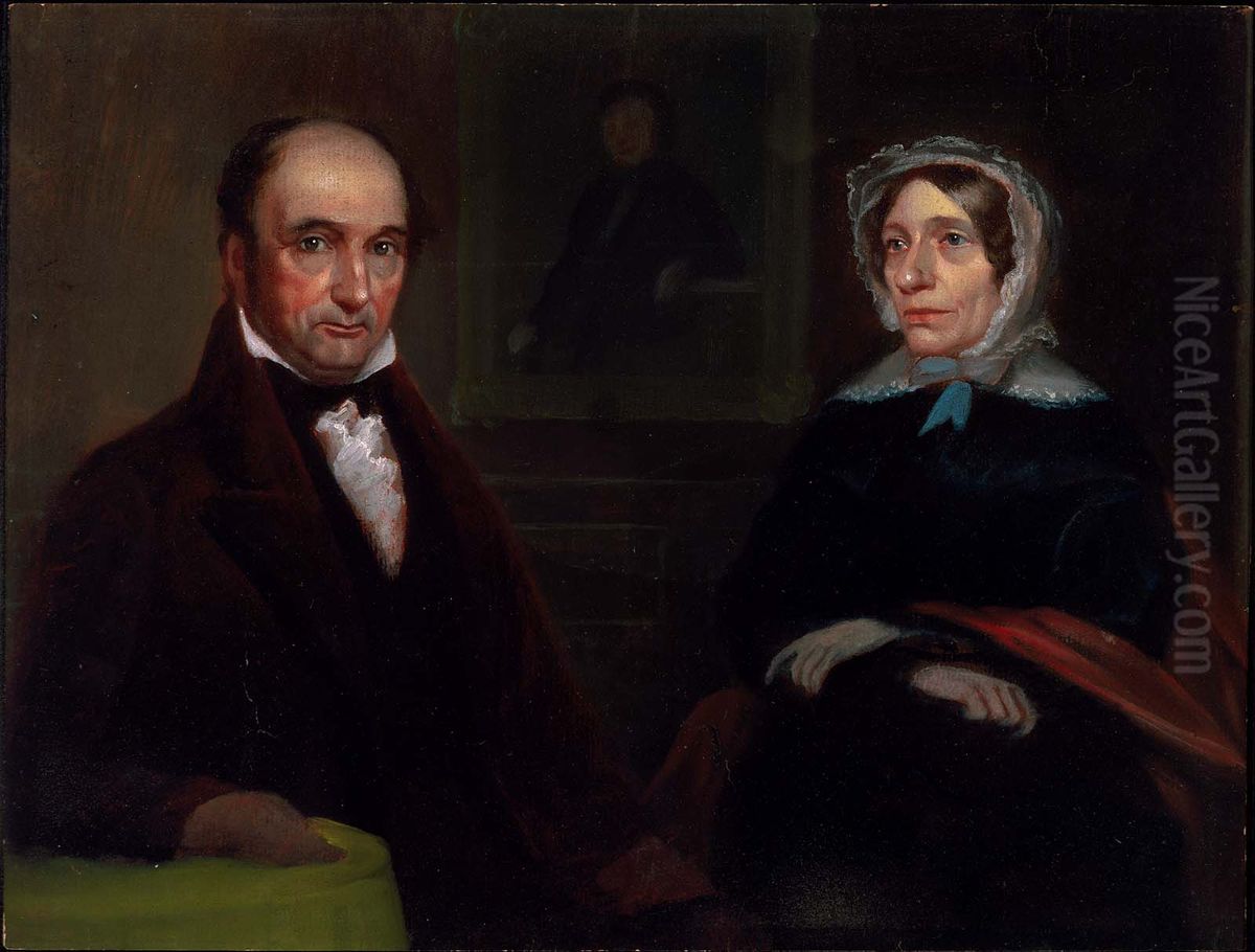 Study for The Hollingsworth Family Oil Painting by George Hollingsworth