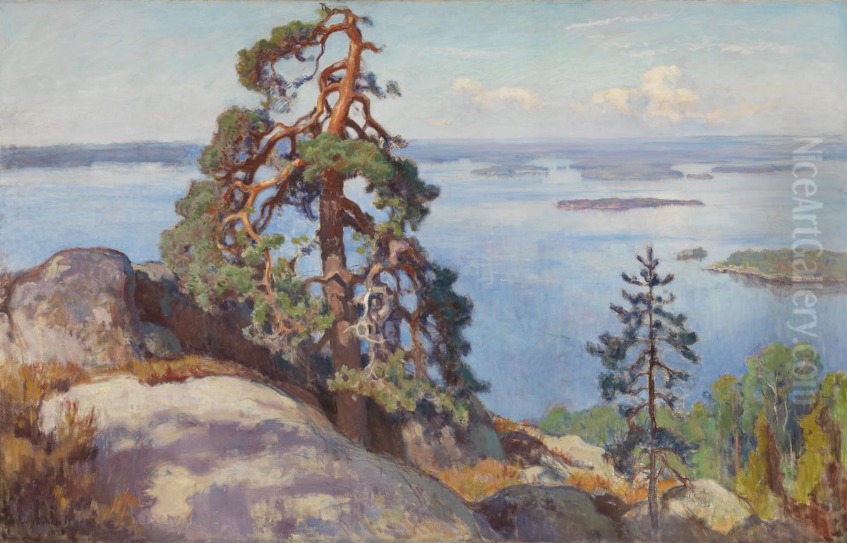MaisemaKoli Oil Painting by Eero Jarnefelt