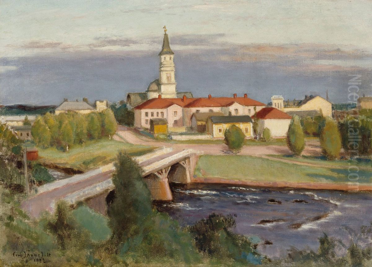 Uleaborg Oil Painting by Eero Jarnefelt