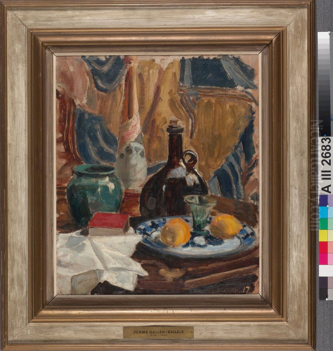 Still Life Oil Painting by Jorma Gallen-Kallela