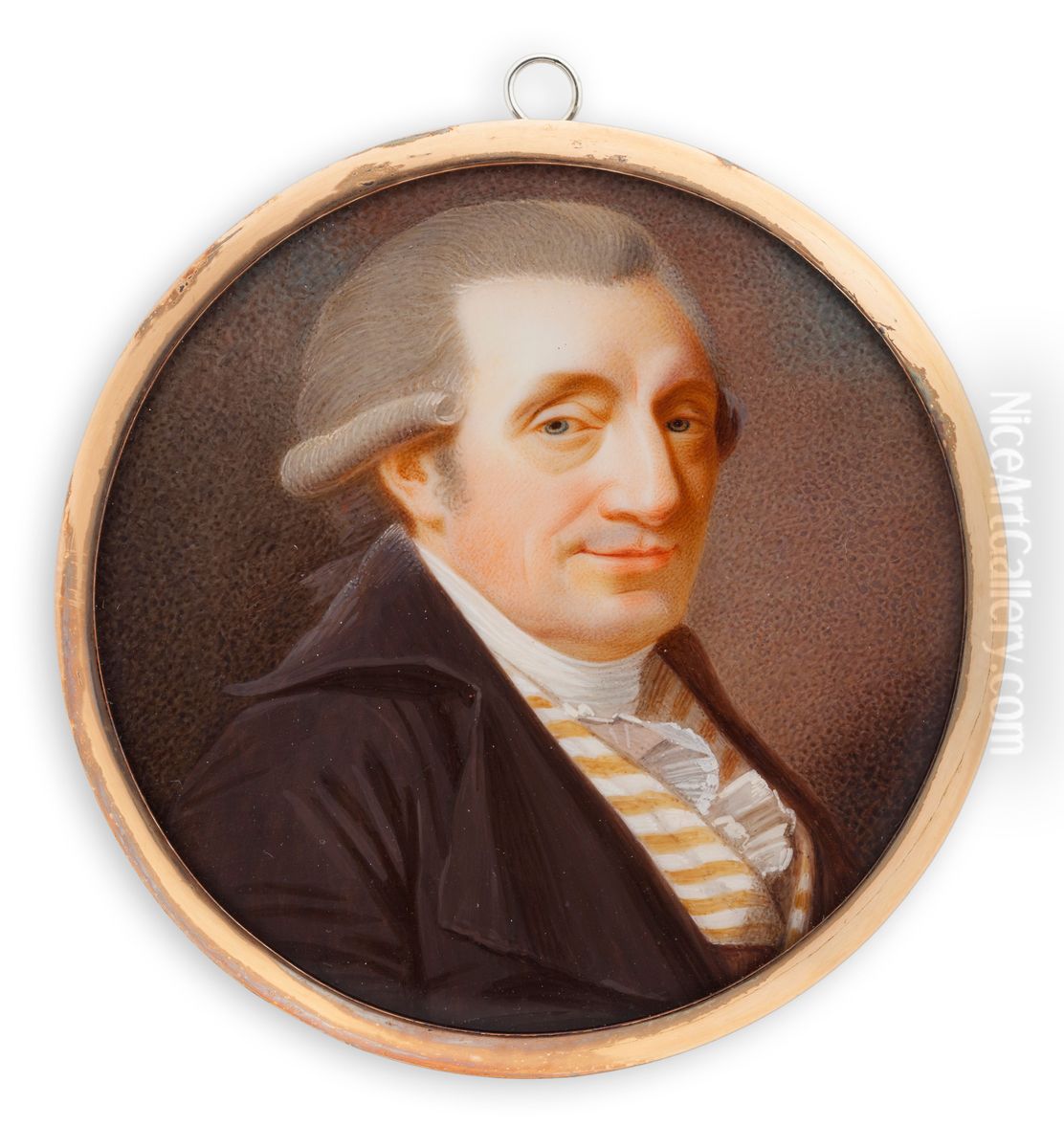 Kauppaneuvos J. Ch. Muller Oil Painting by Johann Dominik Bossi