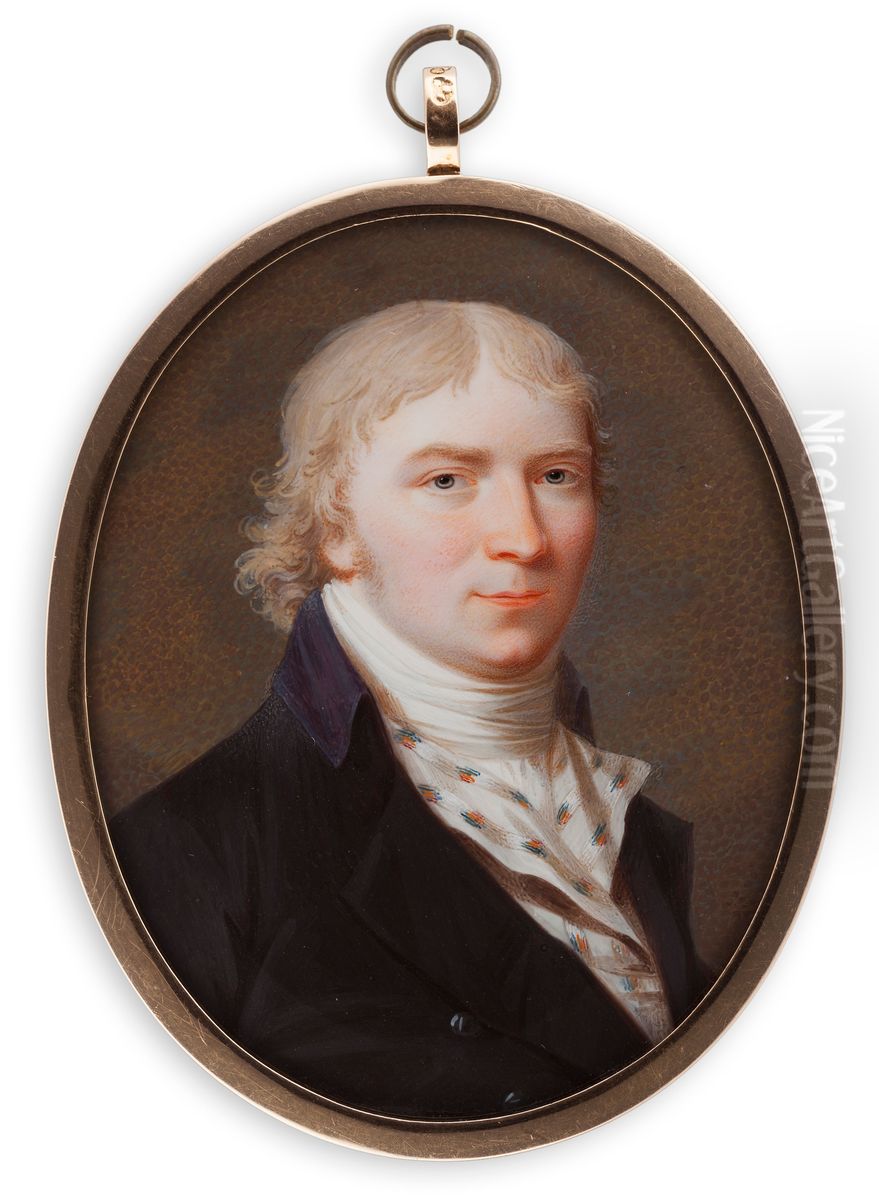 Self-Portrait Oil Painting by Johan Erik Bolinder