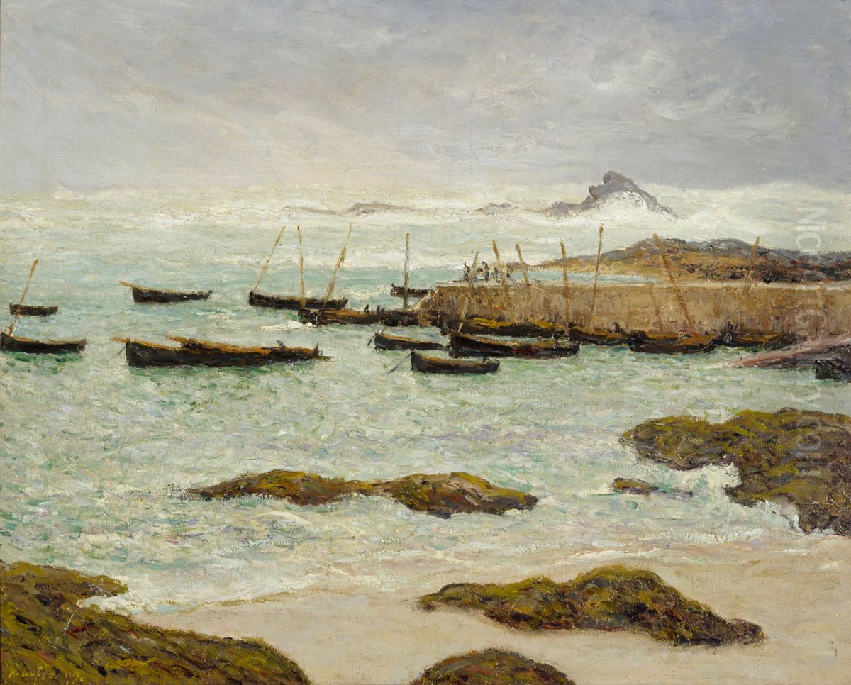 St. Guenole Oil Painting by Maxime Maufra