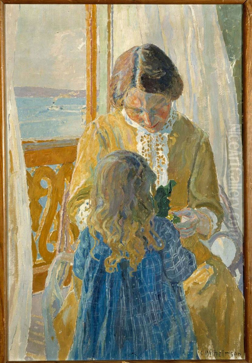 Paronet Oil Painting by Carl Wilhelm Wilhelmson