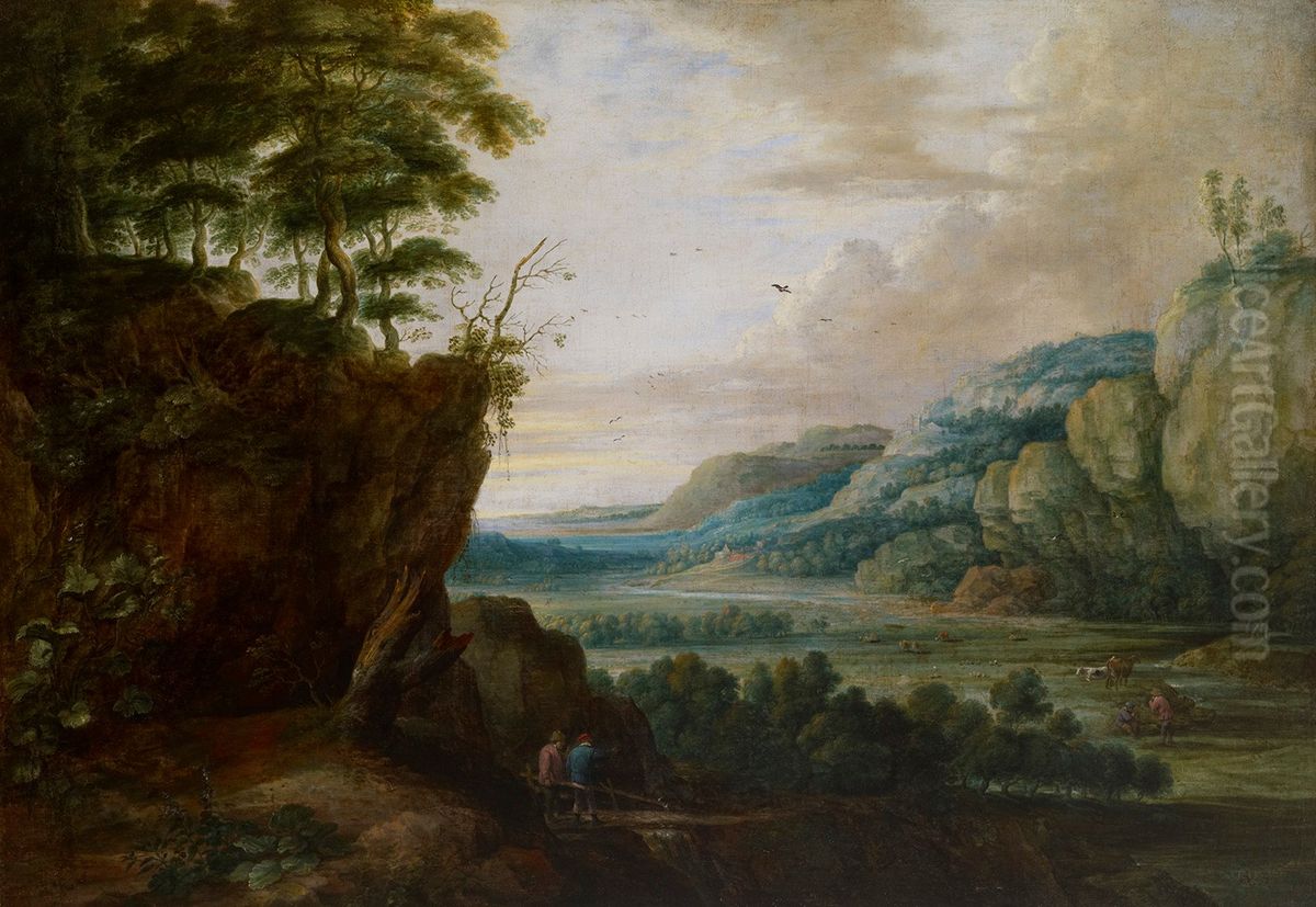 Landscape Oil Painting by Joos de Momper the Younger