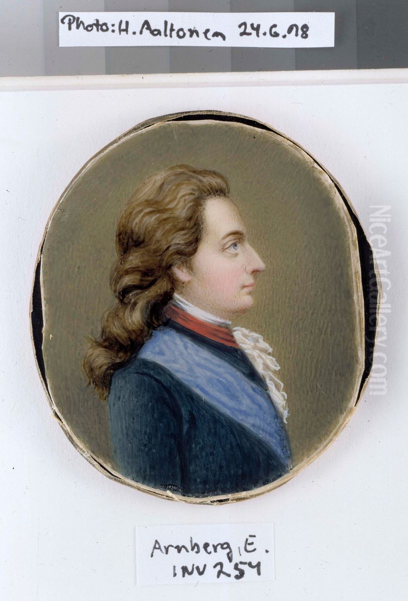 Axel von Fersen, the younger Oil Painting by Elise Arnberg
