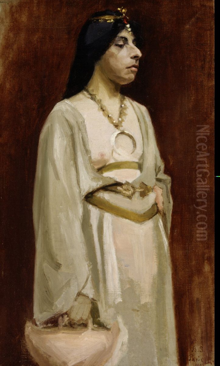 Celeste Oil Painting by Beda Stjernschantz