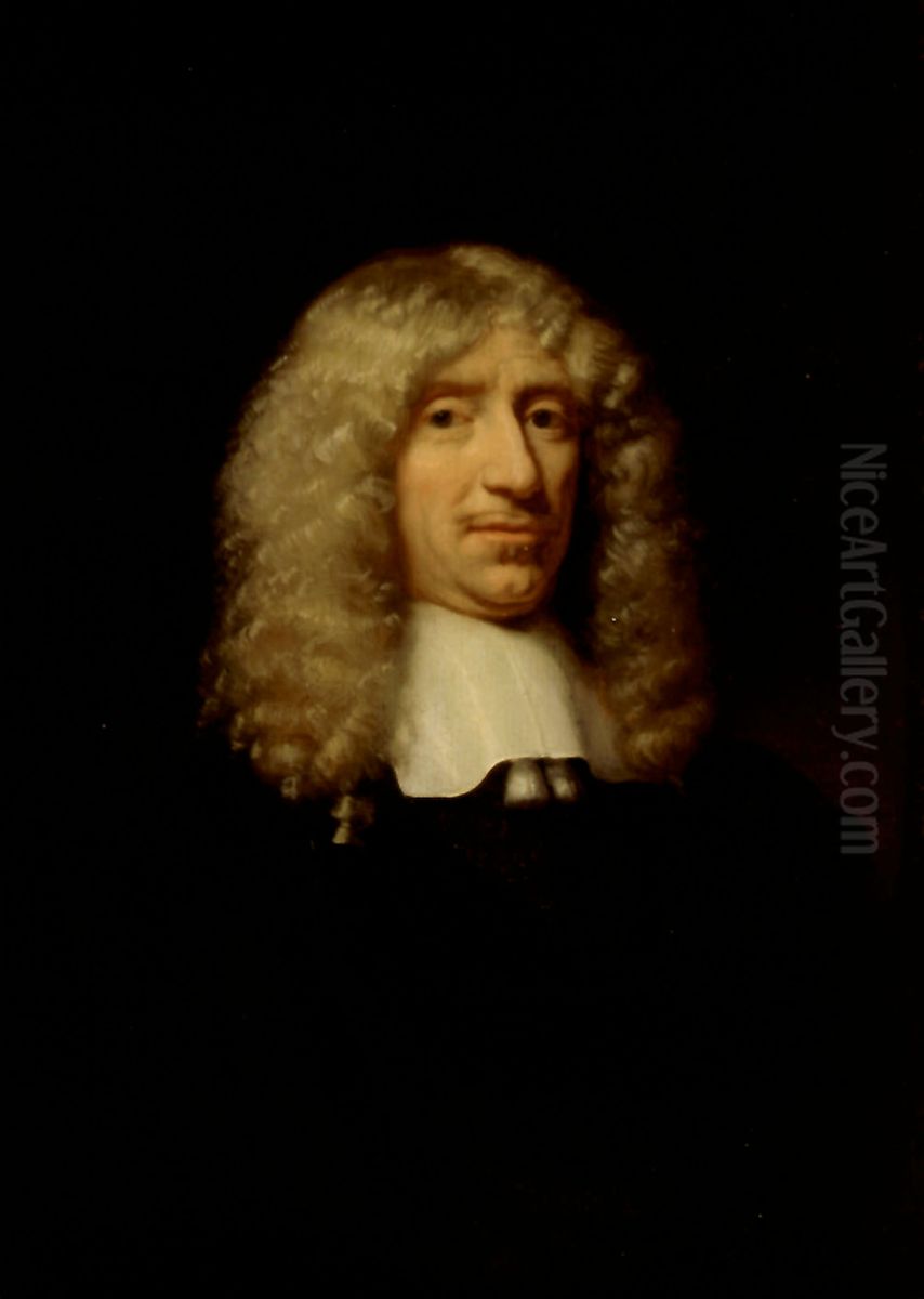 Portrait of a man Oil Painting by Nicolaes Maes