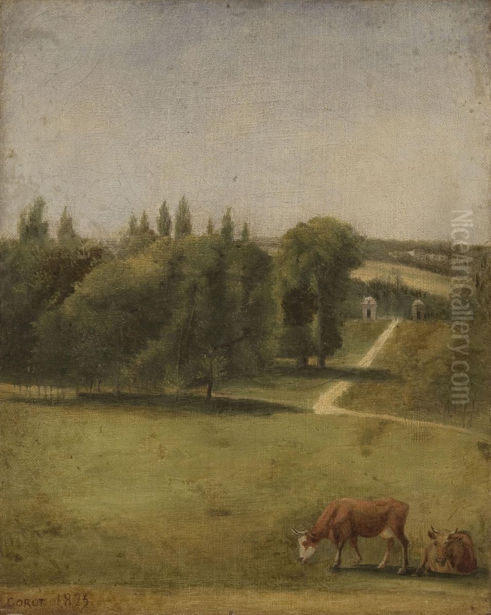 Landscape Oil Painting by Jean-Baptiste Camille Corot