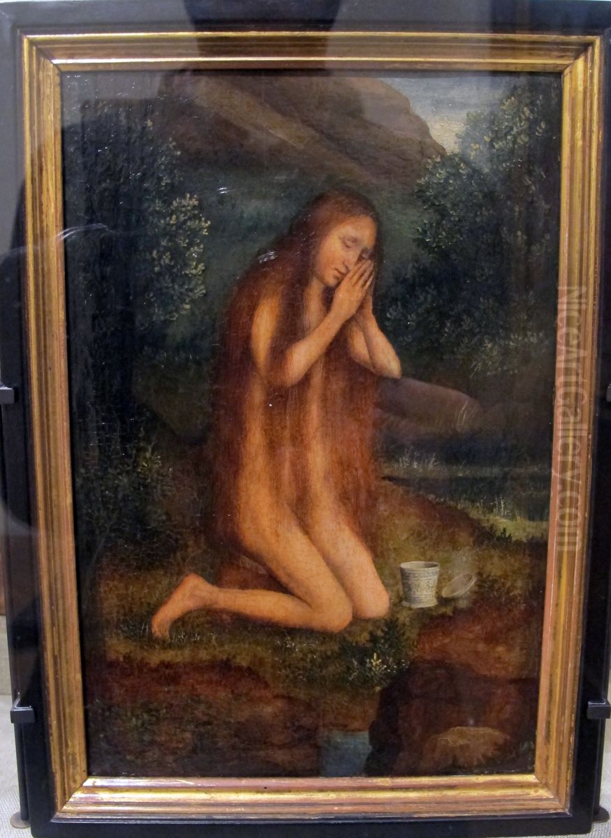 Saint Mary Magdalene Oil Painting by Quinten Metsys