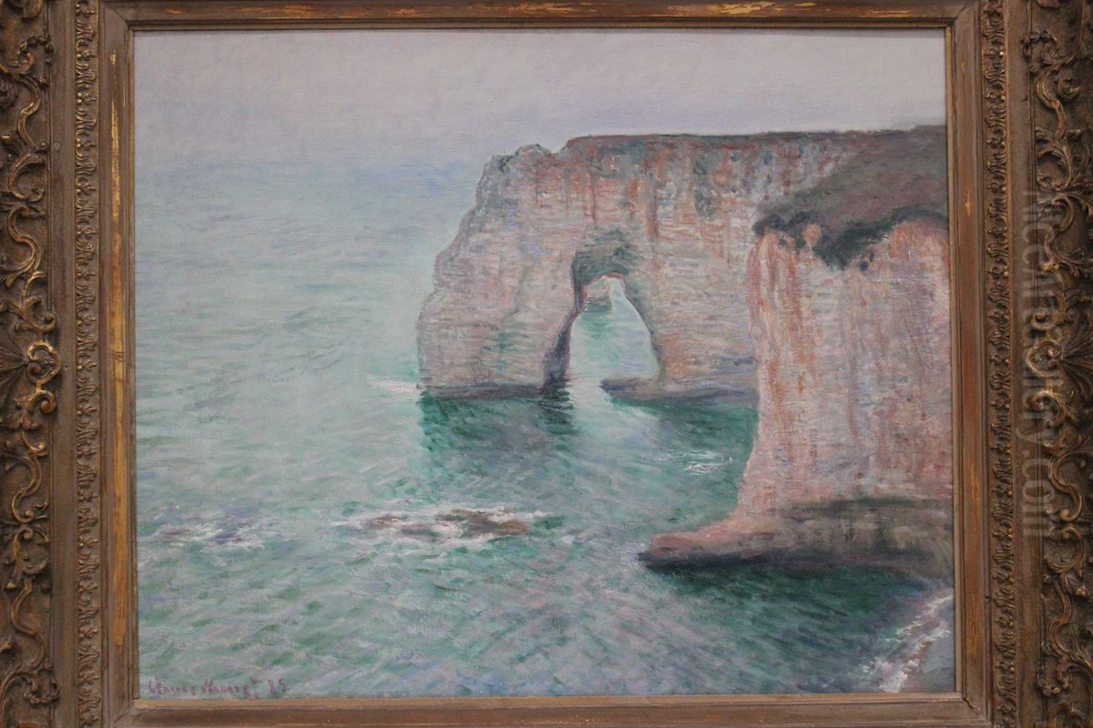 Manne-Porte, Etretat Oil Painting by Claude Oscar Monet
