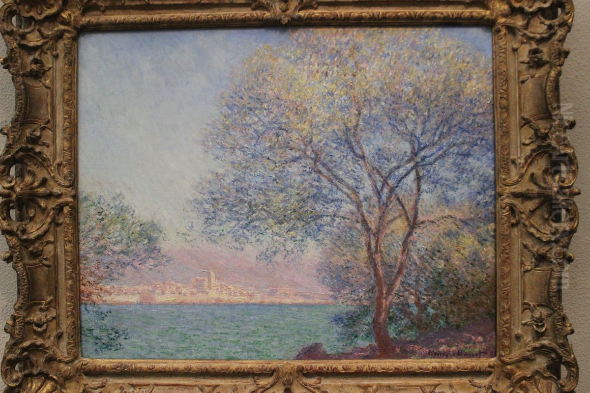 Morning at Antibes Oil Painting by Claude Oscar Monet