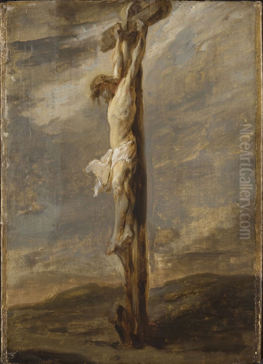 The Crucifixion Oil Painting by Rembrandt
