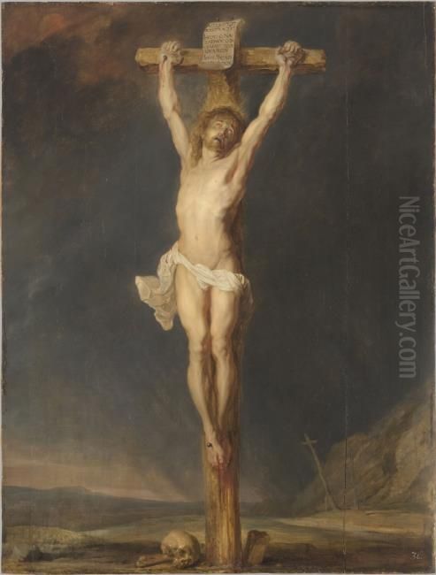 Christ expiring on the cross Oil Painting by (studio of) Rubens, Peter Paul