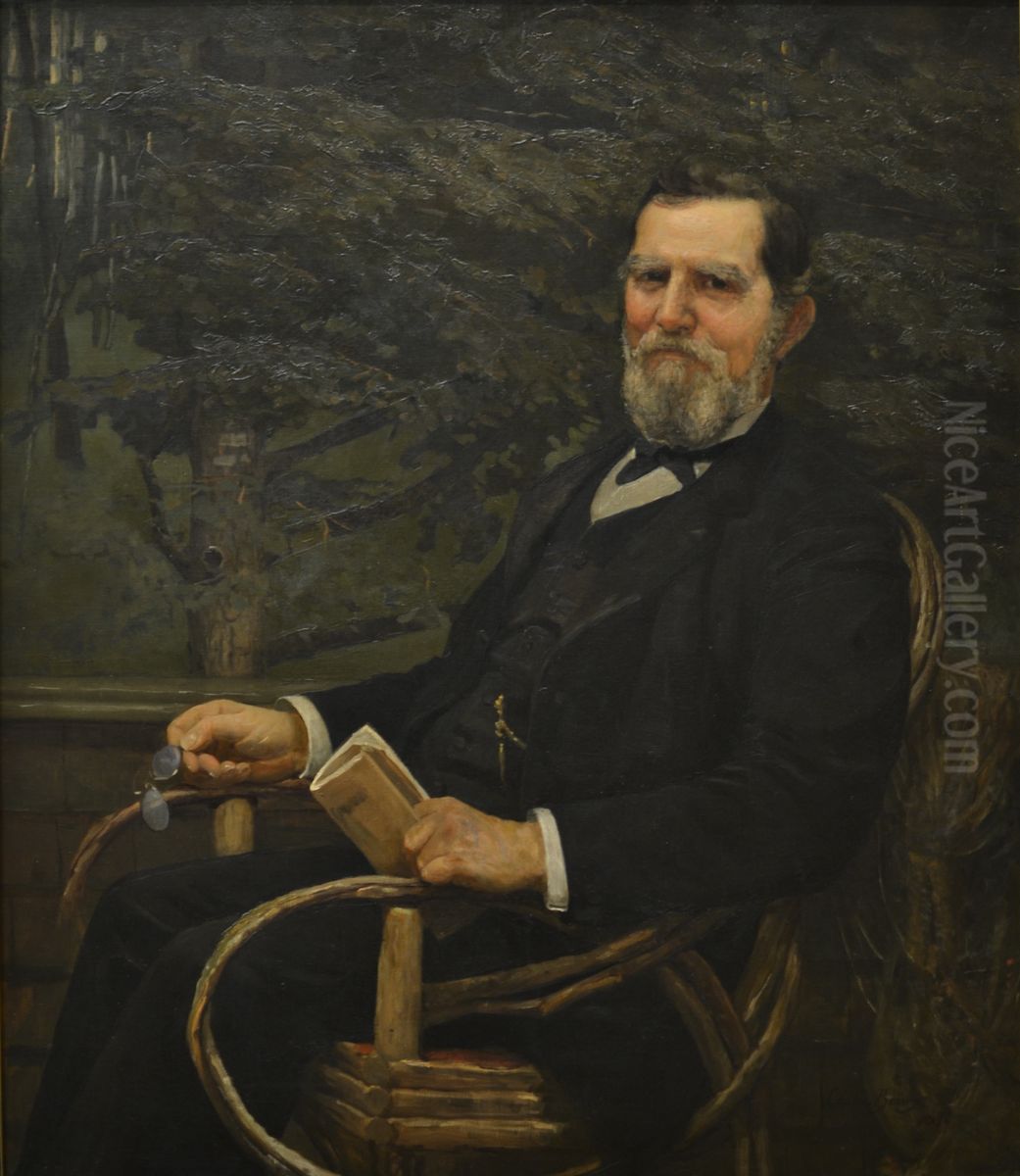 Portrait of George Burnham Oil Painting by Cecilia Beaux