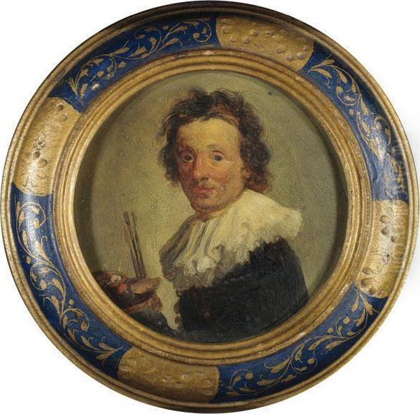 Self-portrait Oil Painting by Niccolo Cassana