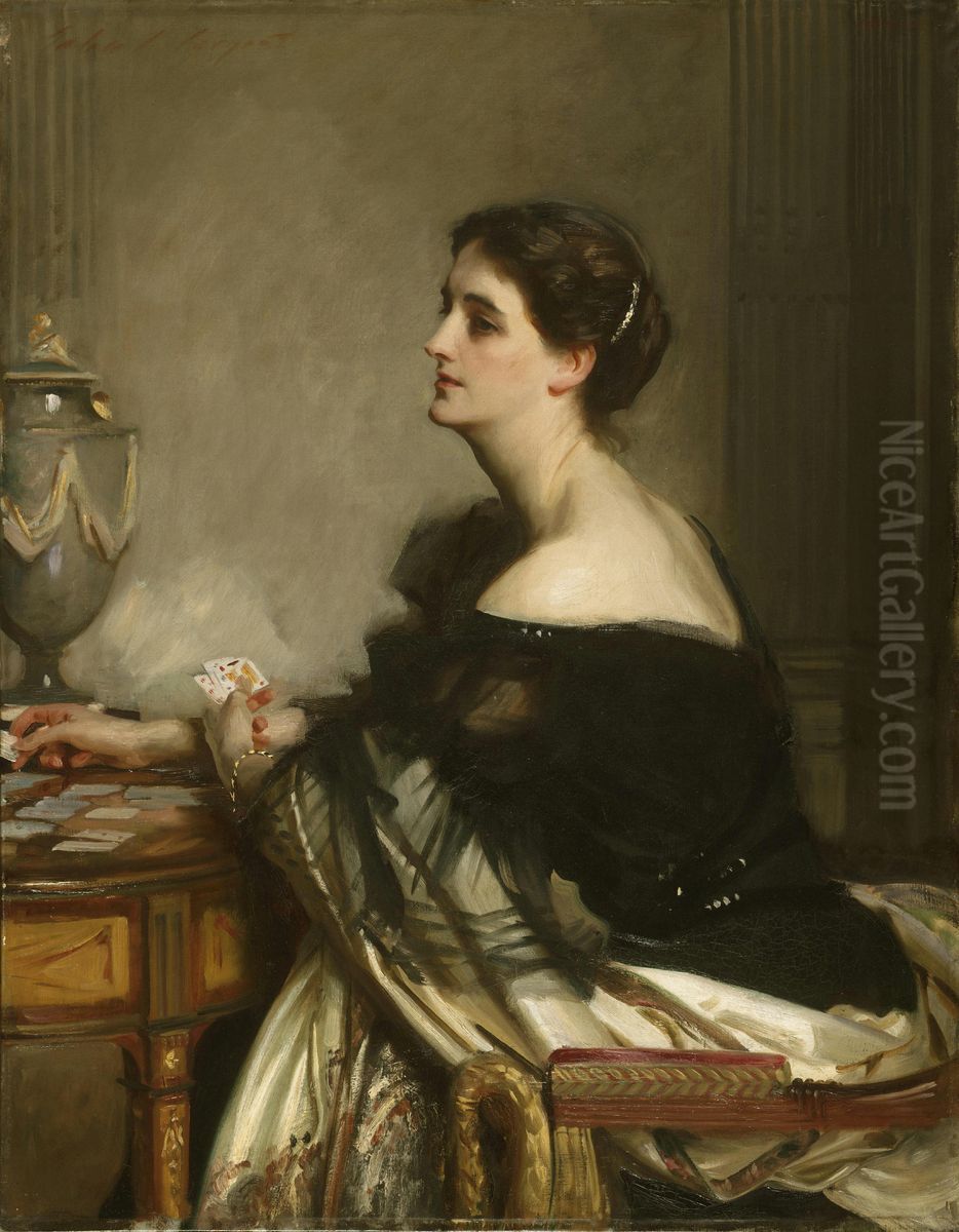 Portrait of Lady Eden Oil Painting by John Singer Sargent