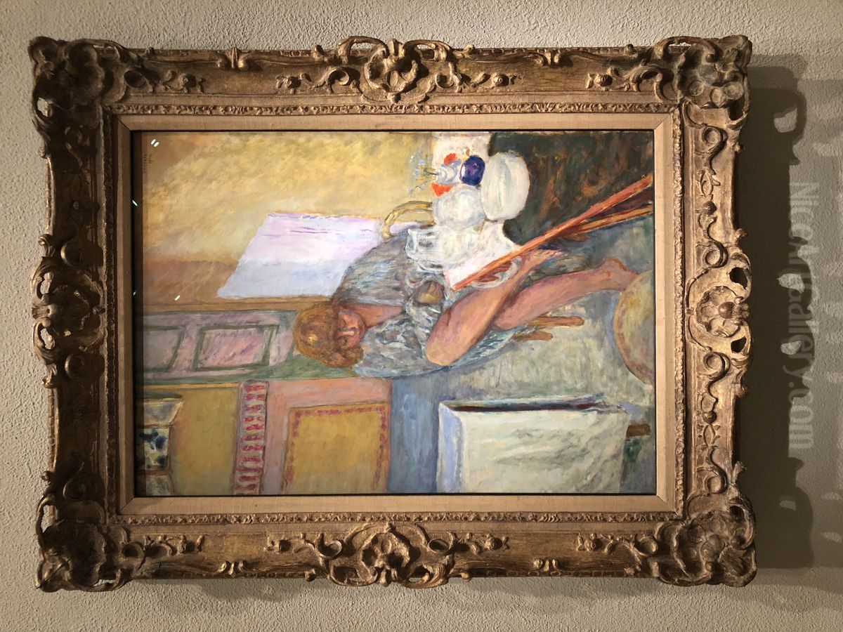 After the Shower Oil Painting by Pierre Bonnard