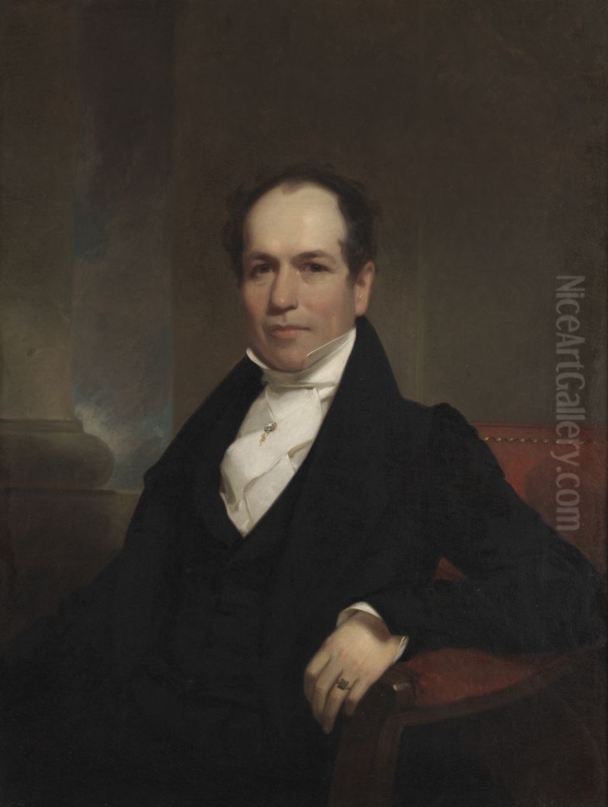 David Paul Brown Oil Painting by Henry Inman