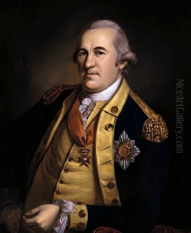 BaronFriedrich Wilhelm von Steuben Oil Painting by Charles Willson Peale