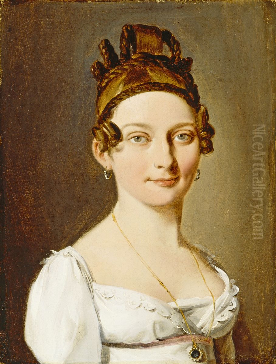 Portrait of a Lady Oil Painting by Louis-Leopold Boilly