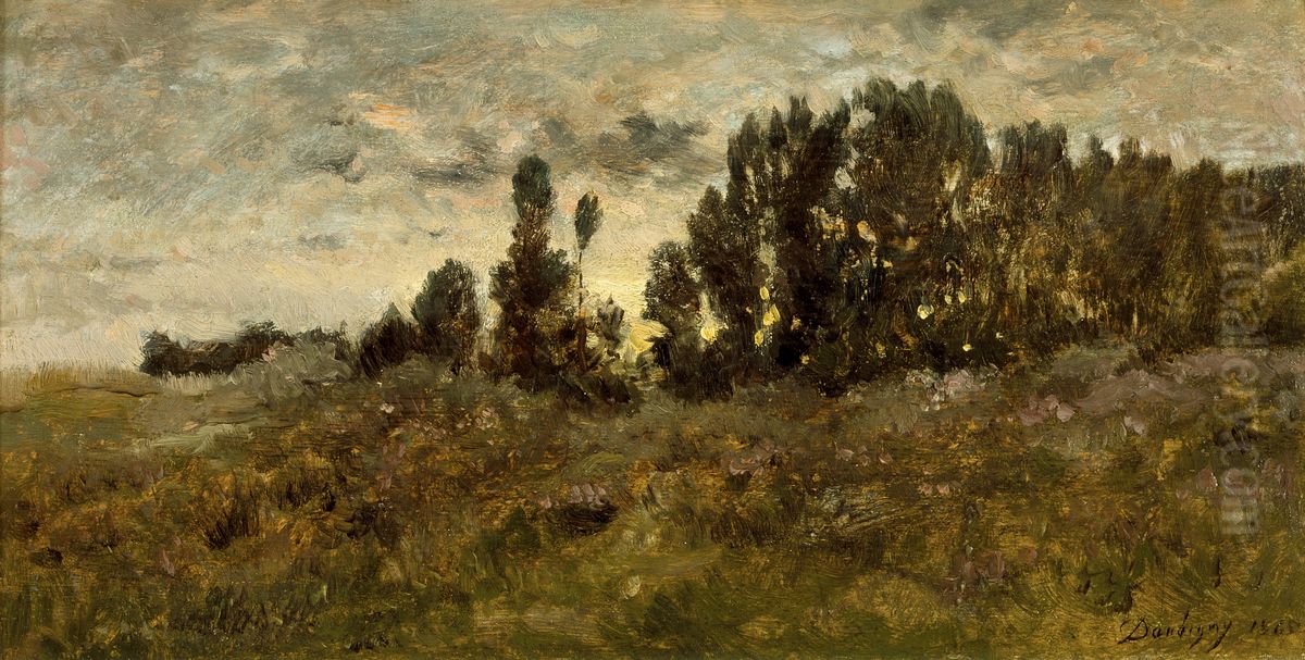 Landscape Oil Painting by Charles-Francois Daubigny
