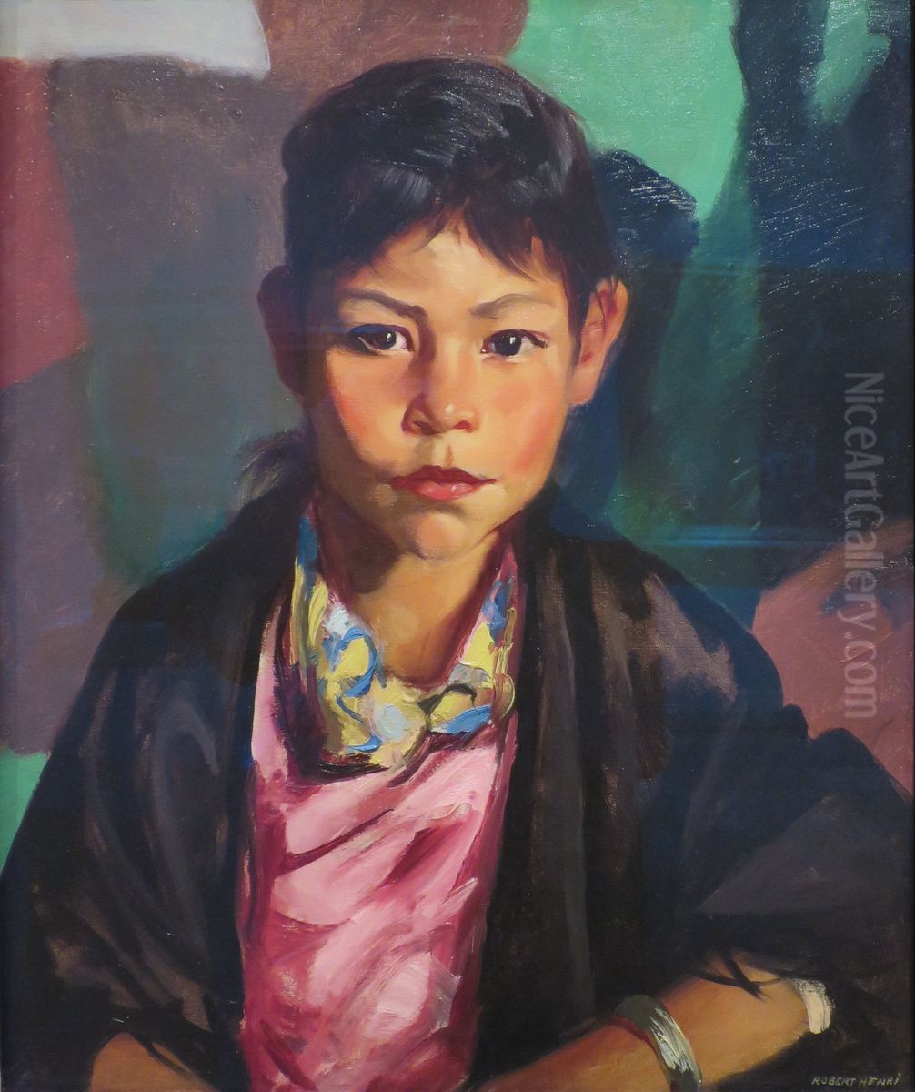 Pepita Oil Painting by Robert Henri