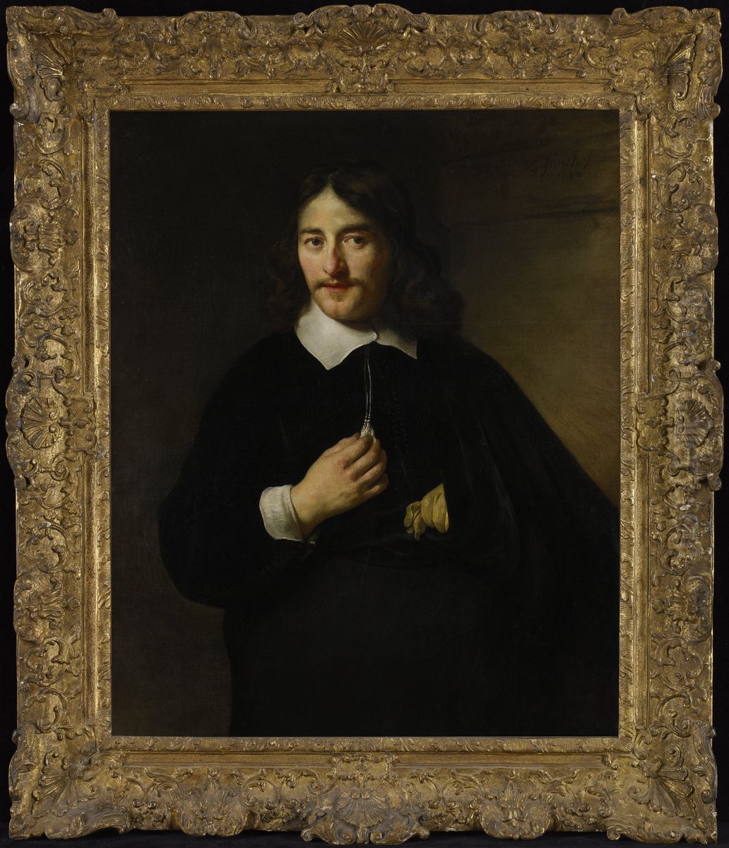 Portrait of a Man Oil Painting by Govert Flinck