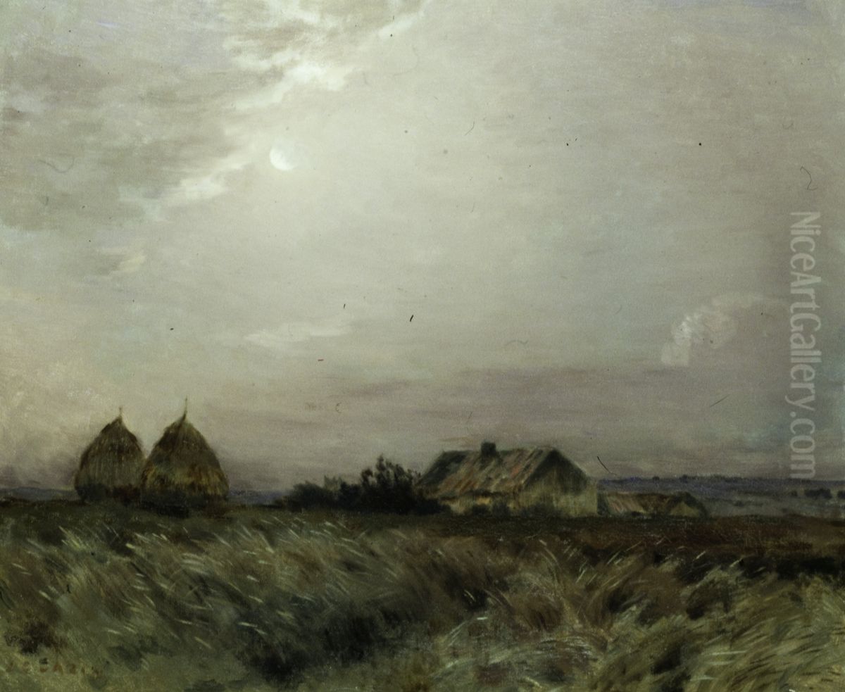 Landscape Oil Painting by Jean-Charles Cazin