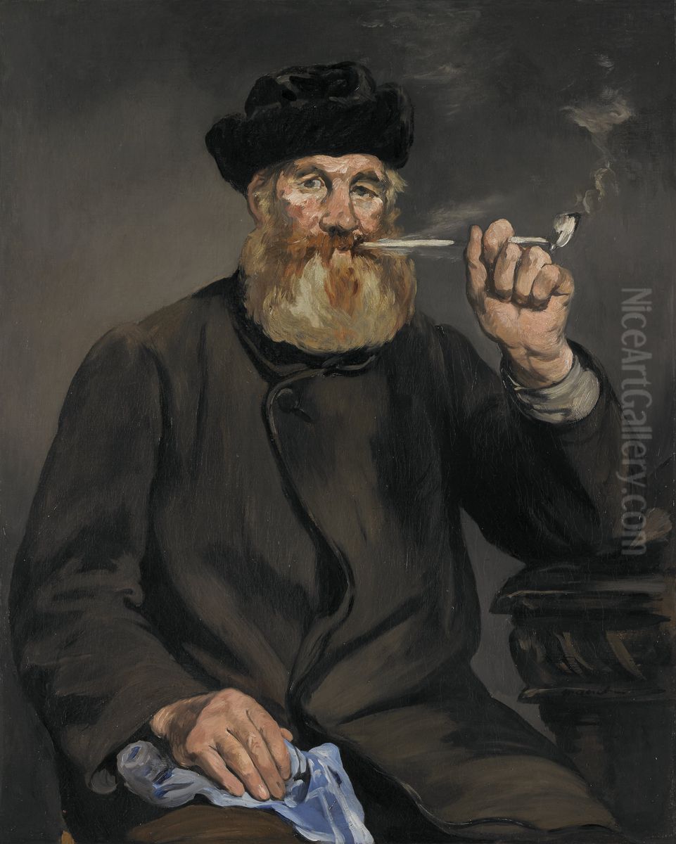 The Smoker Oil Painting by Edouard Manet