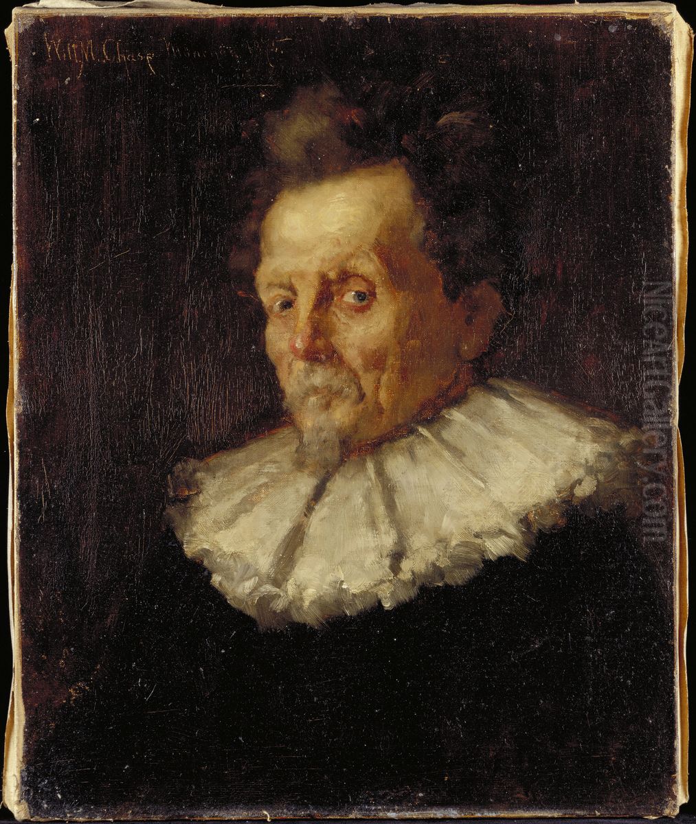 The Patrician Oil Painting by William Merritt Chase