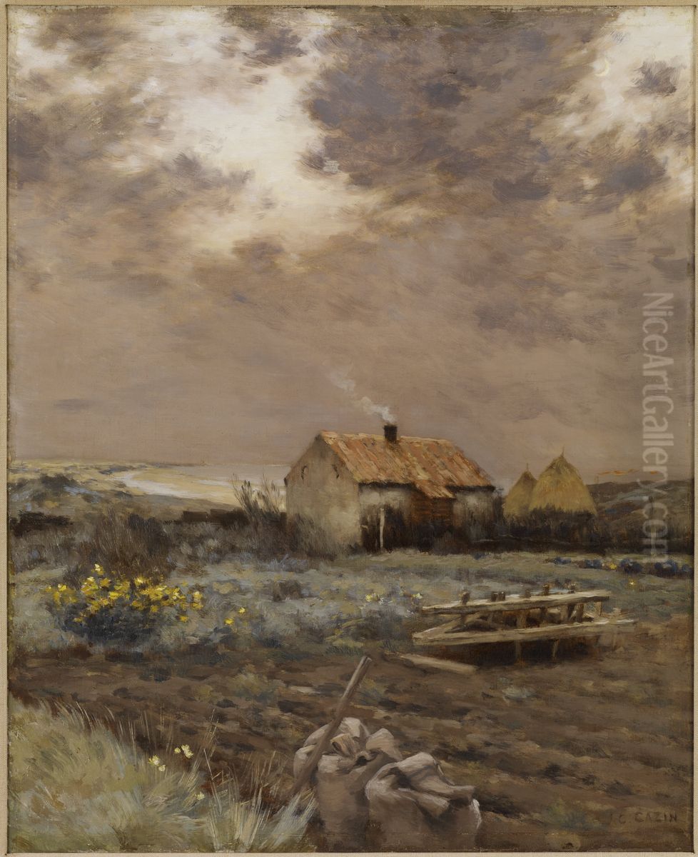 Landscape Oil Painting by Jean-Charles Cazin
