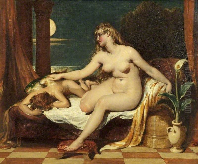 Venus Now Wakes, and Wakens Love Oil Painting by William Etty