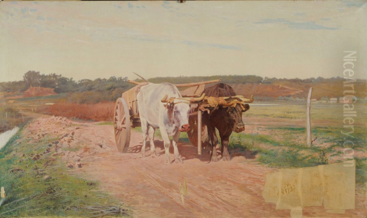 A la querencia Oil Painting by Eduardo Sivori