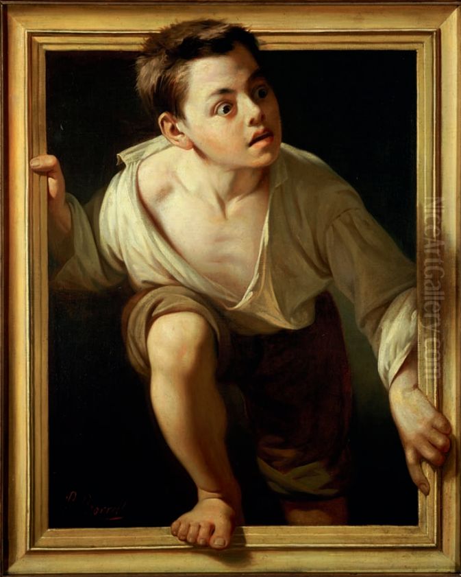 Huyendo de la critica Oil Painting by Pere Borrell del Caso