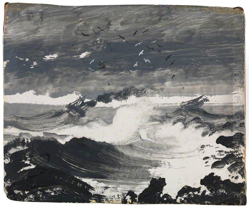 The Tempest Oil Painting by Peder Balke