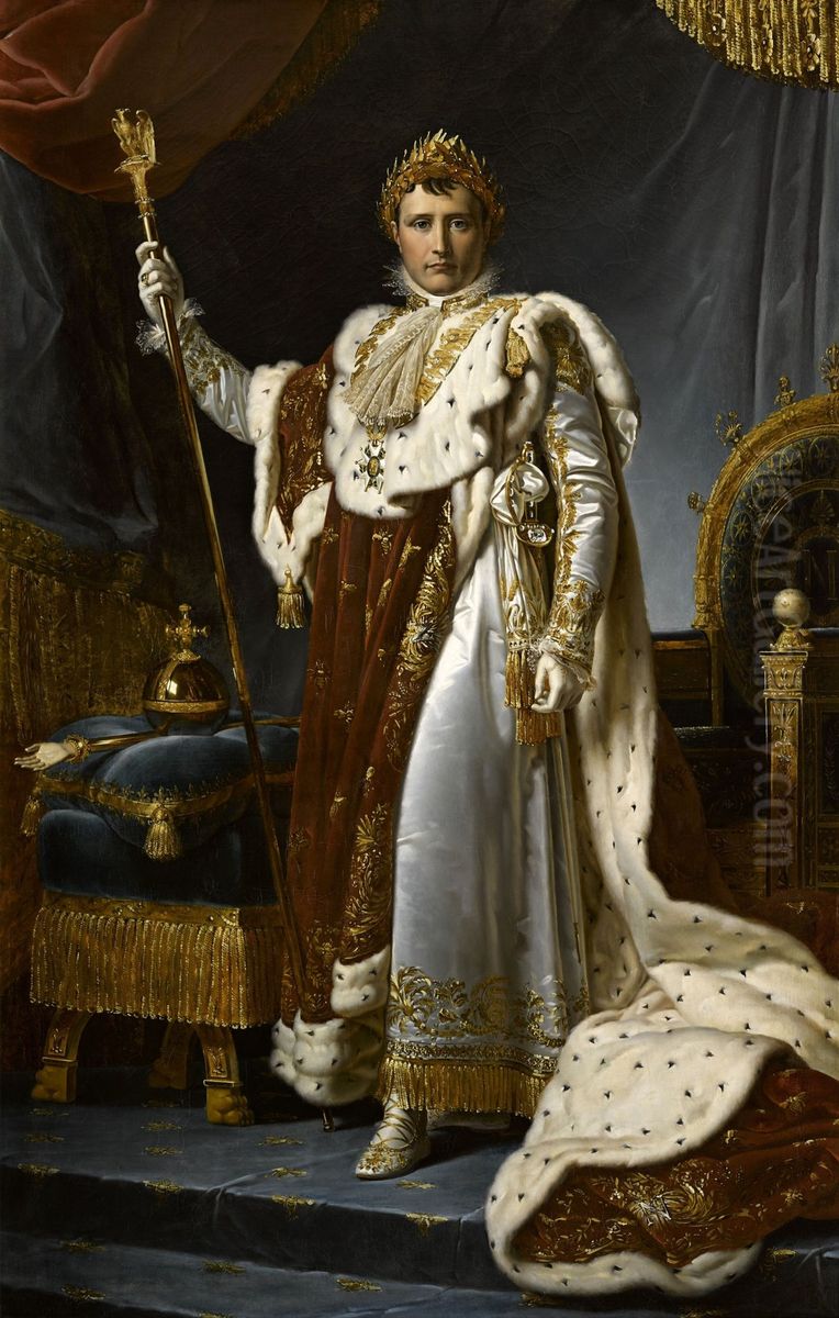 Napoleon Ier en costume du Sacre Oil Painting by Francois Gerard