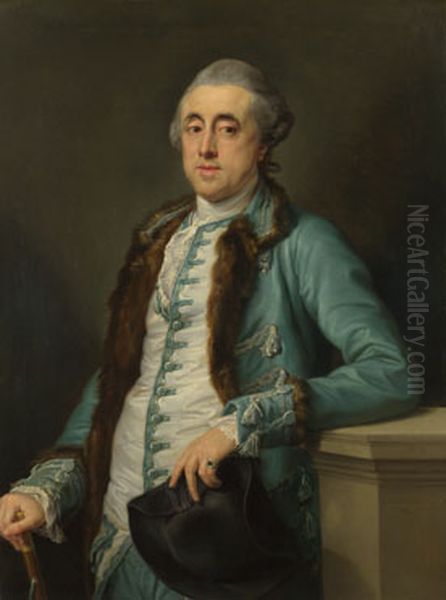 Portrait of John Scott (?) of Banks Fee Oil Painting by Pompeo Batoni