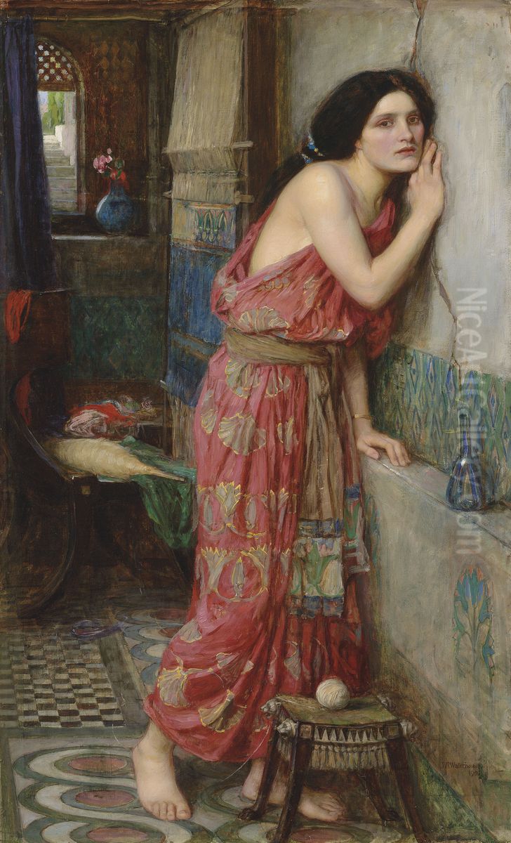 Thisbe Oil Painting by John William Waterhouse