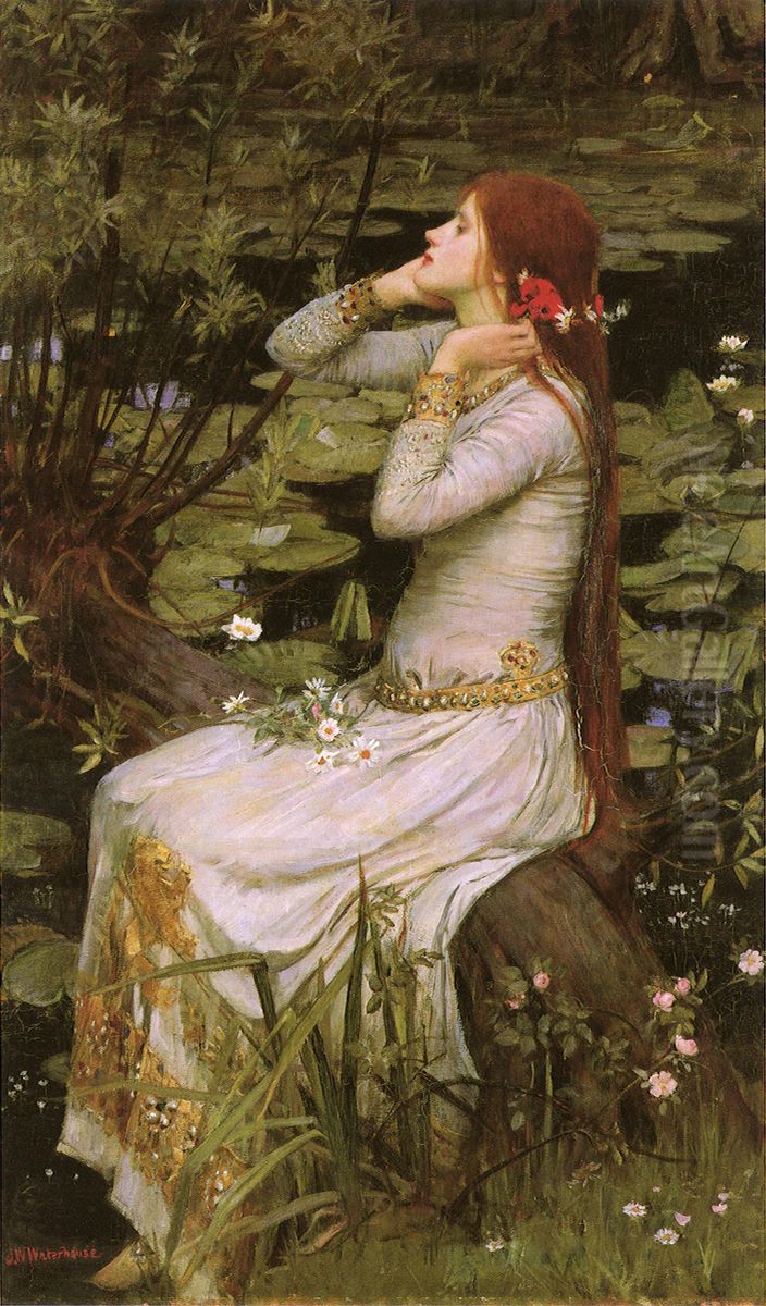Ophelia Oil Painting by John William Waterhouse